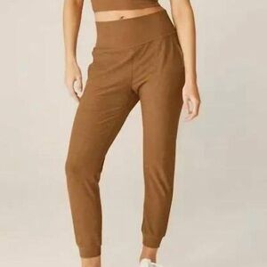 Beyond Yoga - Spacedye Midi Jogger XL / Toffee Heather
